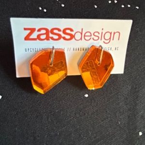 Zass design stud earrings - never worn